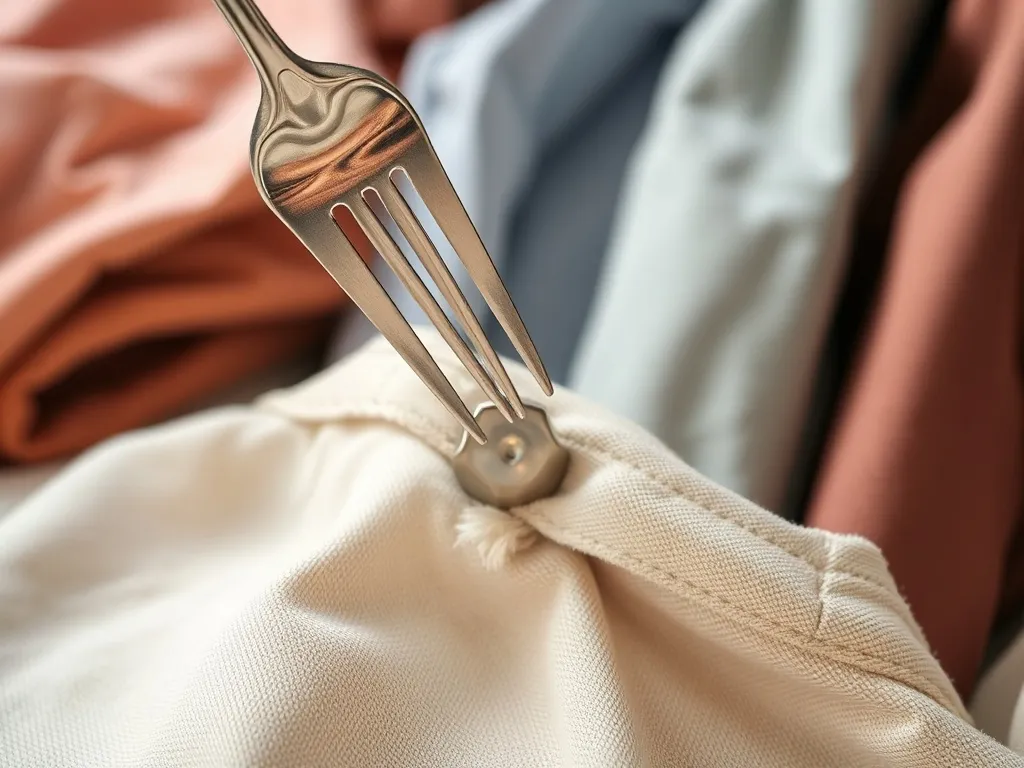 Jak zdjąć klips z ubrania widelcem? Sprawdzone metody i porady